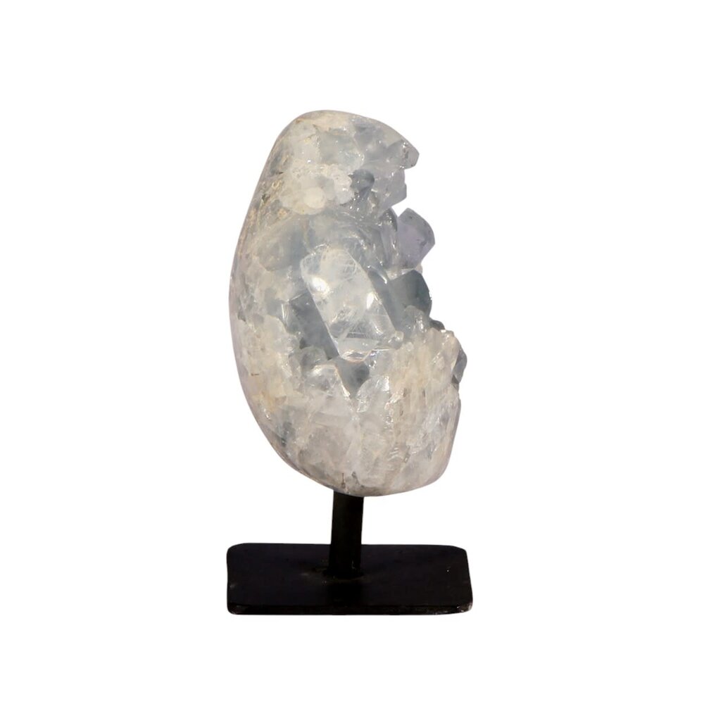 Celestien cluster op standaard 7 x 7 x 4 cm | 433 gram