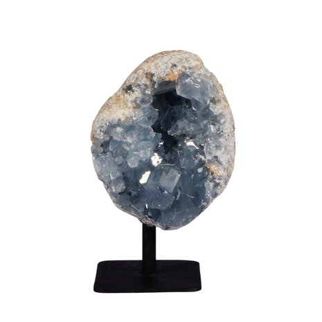 Celestien cluster op standaard 8 x 6,5 x 5 cm | 464 gram