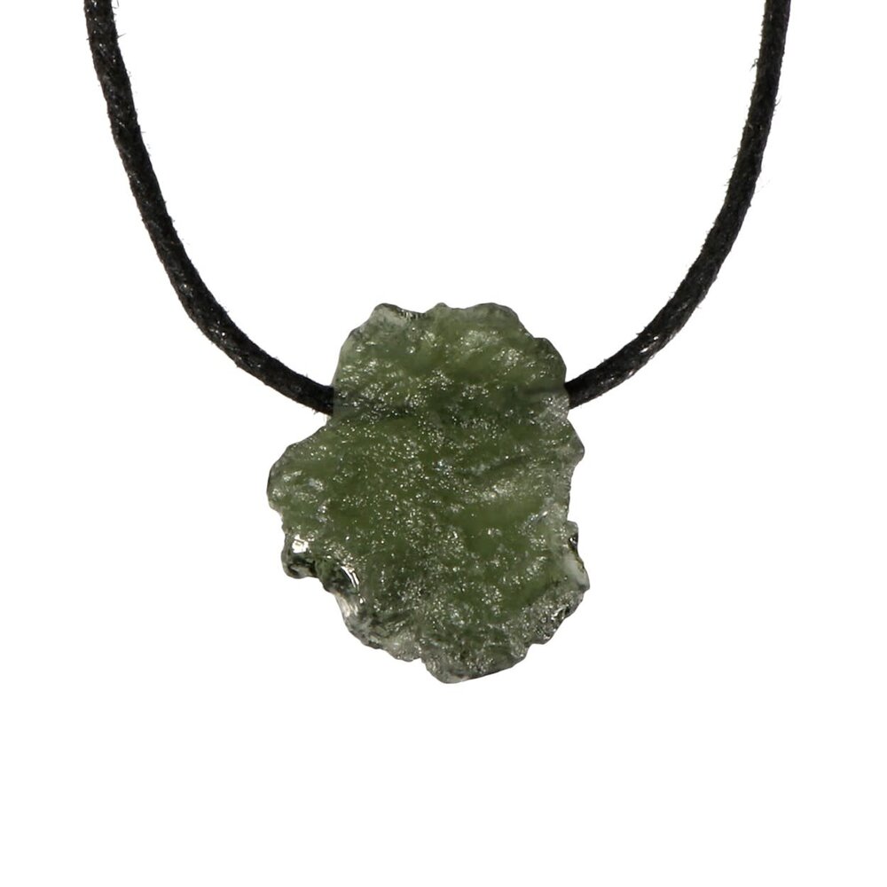 Moldaviet hanger ruw doorboord | 2,41 gram