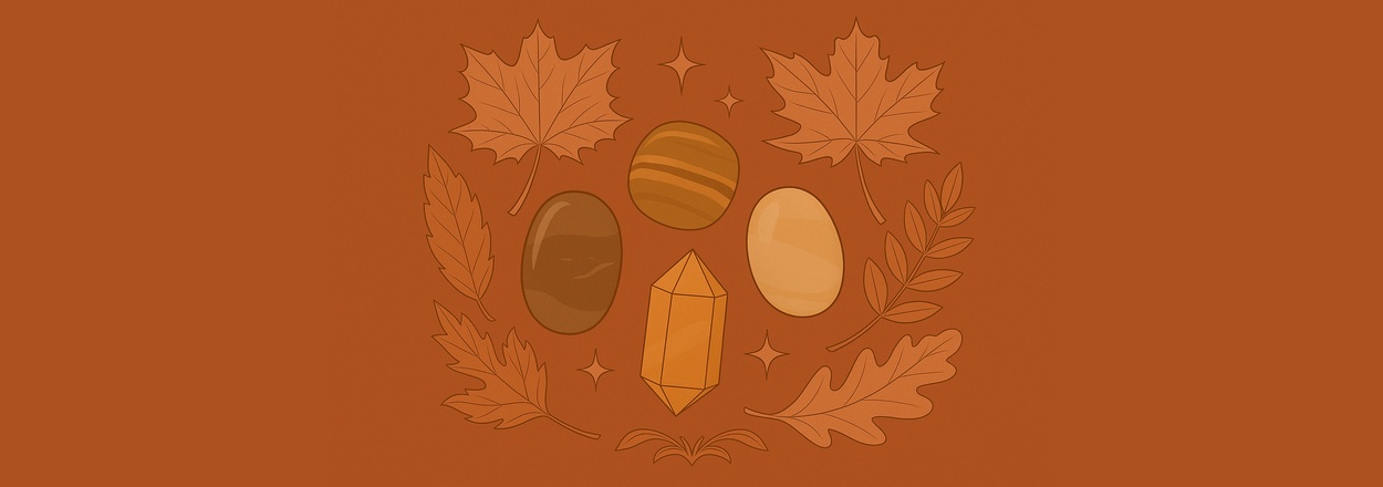 De Herfst is begonnen – Edelstenen voor balans, loslaten en vernieuwing