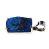 Zilveren hanger lapis lazuli | gezet 1,8 x 1,3 cm Zilveren hanger lapis lazuli | gezet 1,8 x 1,3 cm