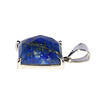 Zilveren hanger lapis lazuli | gezet 1,7 x 1,5 cm Zilveren hanger lapis lazuli | gezet 1,7 x 1,5 cm
