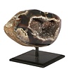 Amethist (galaxy) cluster 9,7 x 17,4 x 9,2 cm | 2127 gram | op standaard Amethist (galaxy) cluster 9,7 x 17,4 x 9,2 cm | 2127 gram | op standaard