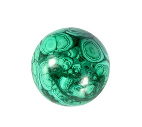 Malachiet bol 51 mm | 333 gram Malachiet bol 51 mm | 333 gram