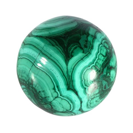 Malachiet bol 51 mm | 333 gram Malachiet bol 51 mm | 333 gram