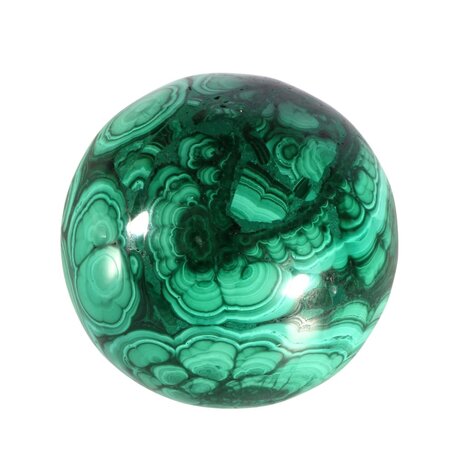 Malachiet bol 51 mm | 333 gram Malachiet bol 51 mm | 333 gram