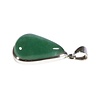 Zilveren hanger aventurijn | druppel 2,6 x 1,9 cm Zilveren hanger aventurijn | druppel 2,6 x 1,9 cm