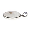 Zilveren hanger anandaliet | ovaal 2,6 x 2 cm Zilveren hanger anandaliet | ovaal 2,6 x 2 cm