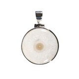 Zilveren hanger anandaliet | rond  2,7 cm Zilveren hanger anandaliet | rond  2,7 cm