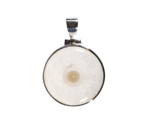 Zilveren hanger anandaliet | rond  2,7 cm Zilveren hanger anandaliet | rond  2,7 cm