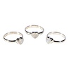 Zilveren ring maansteen (regenboog) maat 18 | hartje 7 x 7 mm Zilveren ring maansteen (regenboog) maat 18 | hartje 7 x 7 mm