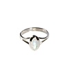 Zilveren ring maansteen (regenboog) maat 18 1/2 | markies 1 x 0,5 cm Zilveren ring maansteen (regenboog) maat 18 1/2 | markies 1 x 0,5 cm
