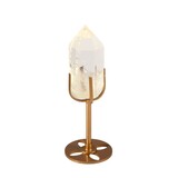 Bergkristal punt geslepen | 100 - 200 gram | op standaard