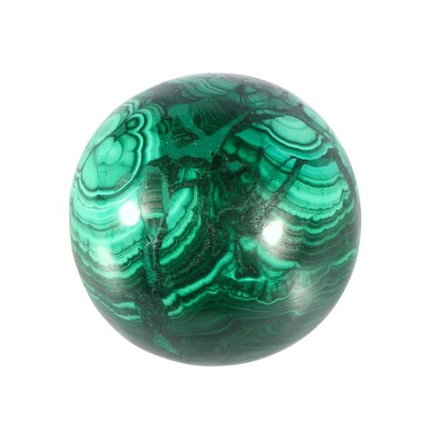 Malachiet bol 58 mm | 364 gram Malachiet bol 58 mm | 364 gram