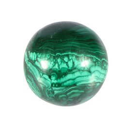 Malachiet bol 58 mm | 364 gram Malachiet bol 58 mm | 364 gram