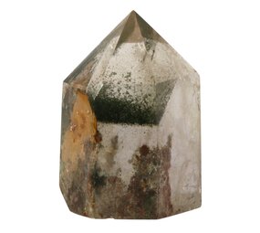 Sjamaankwarts punt geslepen | 8,2 x 6,2 x 5,1 cm | 373 gram