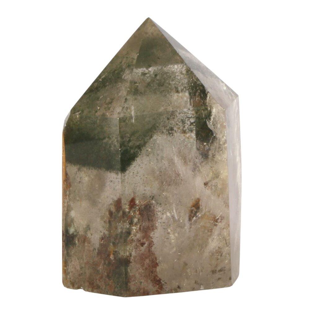 Sjamaankwarts punt geslepen | 8,2 x 6,2 x 5,1 cm | 373 gram Sjamaankwarts punt geslepen | 8,2 x 6,2 x 5,1 cm | 373 gram