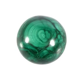 Malachiet bol 57 mm | 379 gram Malachiet bol 57 mm | 379 gram
