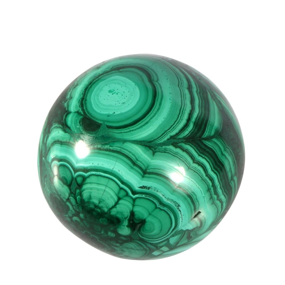 Malachiet bol 62 mm | 465 gram Malachiet bol 62 mm | 465 gram