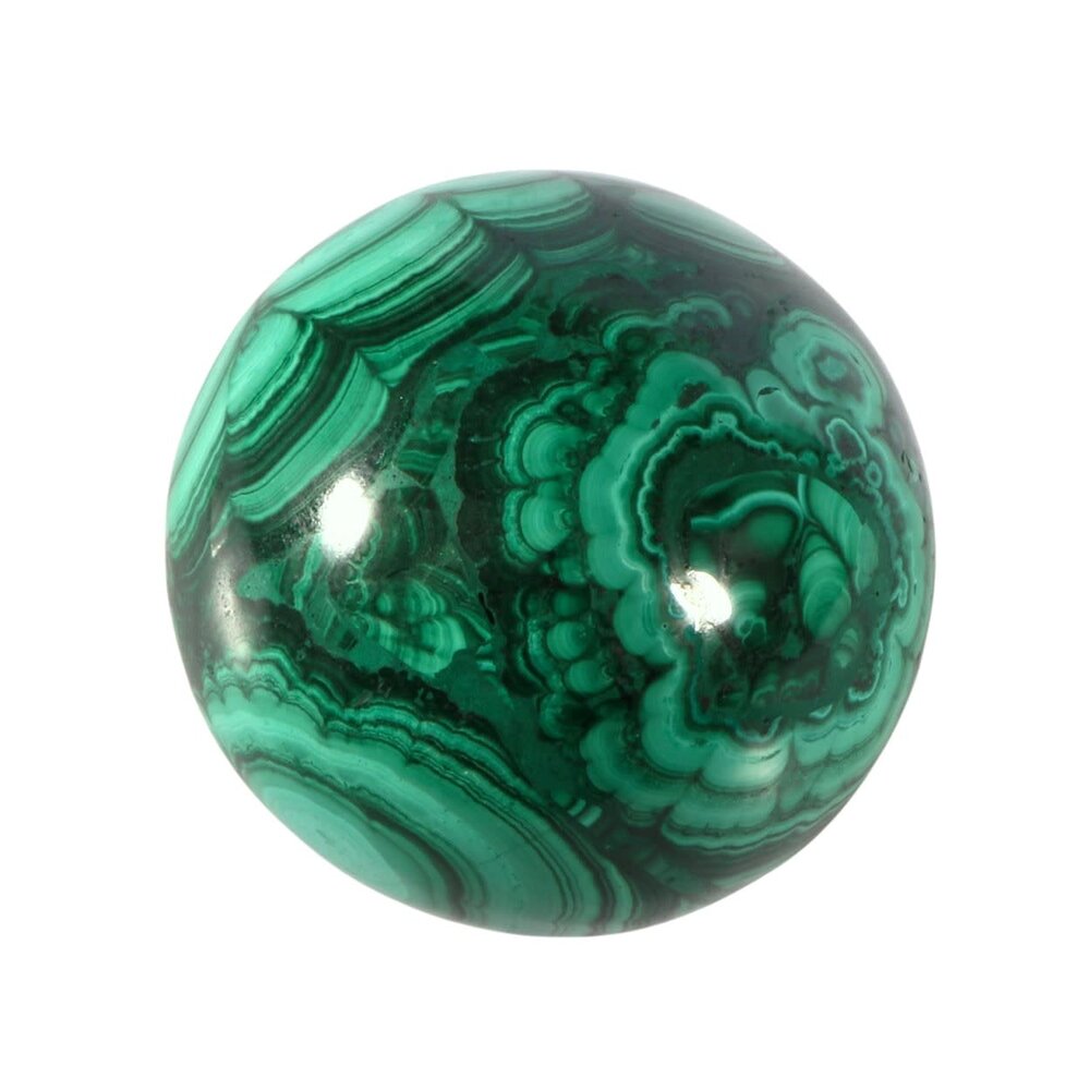 Malachiet bol 62 mm | 465 gram Malachiet bol 62 mm | 465 gram