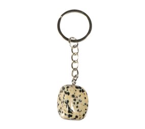 Jaspis (dalmatiër) sleutelhanger Jaspis (dalmatiër) sleutelhanger
