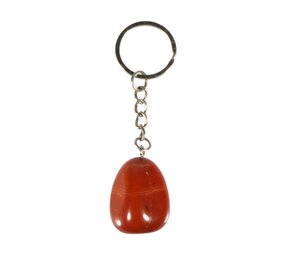 Jaspis (rood) sleutelhanger Jaspis (rood) sleutelhanger