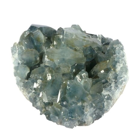 Celestien cluster A-kwaliteit 13,5 x 12,5 x 8,5 cm | 1525 gram Celestien cluster A-kwaliteit 13,5 x 12,5 x 8,5 cm | 1525 gram