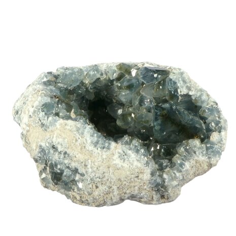 Celestien geode A-kwaliteit 23,5 x 17 x 9 cm | 4144 gram Celestien geode A-kwaliteit 23,5 x 17 x 9 cm | 4144 gram