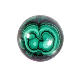 Malachiet bol 56 mm | 370 gram Malachiet bol 56 mm | 370 gram