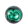 Malachiet bol 56 mm | 370 gram Malachiet bol 56 mm | 370 gram