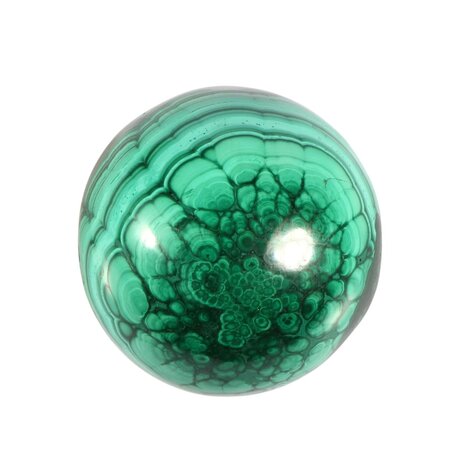 Malachiet bol 59 mm | 394 gram Malachiet bol 59 mm | 394 gram