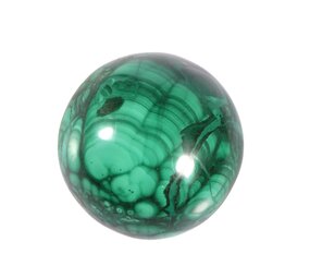 Malachiet bol 61 mm | 447 gram Malachiet bol 61 mm | 447 gram
