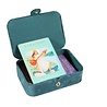 Tarot- of sieradendoos petrol tarot oog Tarot- of sieradendoos petrol tarot oog