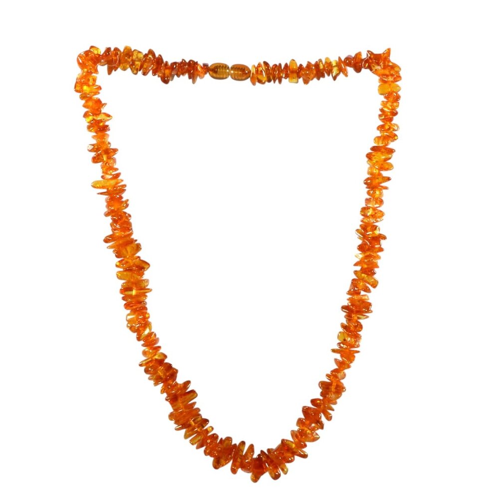 Barnsteen ketting split Barnsteen ketting split