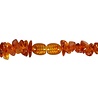 Barnsteen ketting split Barnsteen ketting split
