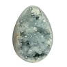 Celestien edelsteen ei 16 x 11,5 x 9,5 cm | 2830 gram Celestien edelsteen ei 16 x 11,5 x 9,5 cm | 2830 gram