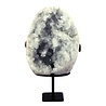 Celestien cluster A-kwaliteit 15,5 x 12 x 6 cm | 1756 gram | op standaard Celestien cluster A-kwaliteit 15,5 x 12 x 6 cm | 1756 gram | op standaard