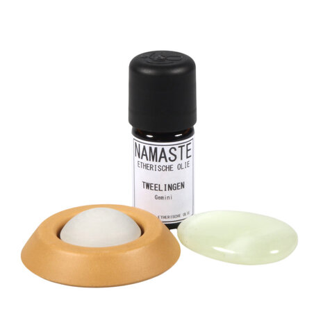 Steen en geur set astro | tweelingen Steen en geur set astro | tweelingen