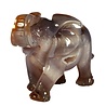 Agaat olifant 11 x 15,3 x 7,3 cm | 1030 gram Agaat olifant 11 x 15,3 x 7,3 cm | 1030 gram