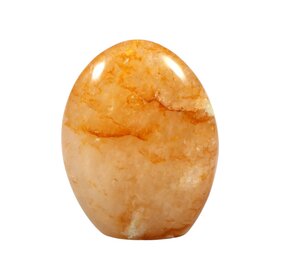 Golden healer (limonietkwarts) sculptuur 9,5 x 7,4 x 3,8 cm | 384 gram