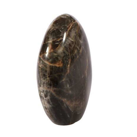 Maansteen (zwart) sculptuur 11,7 x 8,8 x 4 cm | 639 gram