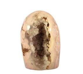 Amethist (roze) sculptuur 9,2  x 6,9 x 5,4 cm  | 474 gram