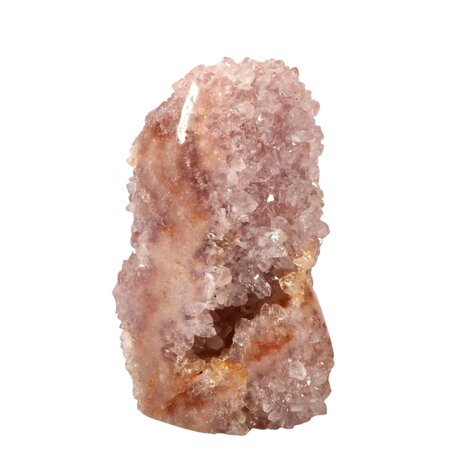 Amethist (roze) sculptuur 12  x 7,5 x 5,5 cm  | 607 gram