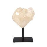 Bergkristal cluster op standaard 10,6 x 11,6 x 8,5 cm | 1200 gram Bergkristal cluster op standaard 10,6 x 11,6 x 8,5 cm | 1200 gram