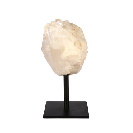 Bergkristal cluster op standaard 10,6 x 11,6 x 8,5 cm | 1200 gram Bergkristal cluster op standaard 10,6 x 11,6 x 8,5 cm | 1200 gram