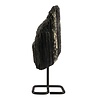 Toermalijn (zwart) ruw op standaard 19,5 x 9 x 6,5 cm | 1534 gram Toermalijn (zwart) ruw op standaard 19,5 x 9 x 6,5 cm | 1534 gram