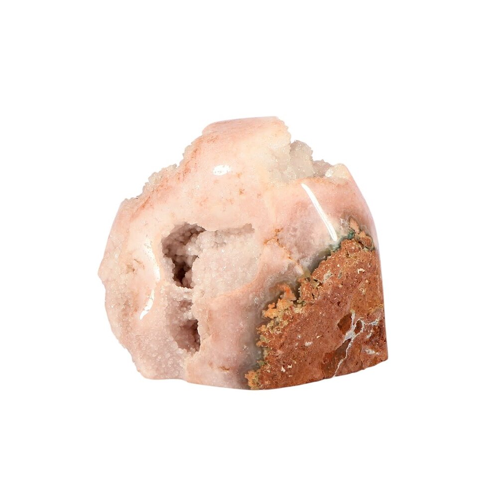 Amethist (roze) sculptuur 9 x 9,9 x 7,5 cm | 802 gram Amethist (roze) sculptuur 9 x 9,9 x 7,5 cm | 802 gram