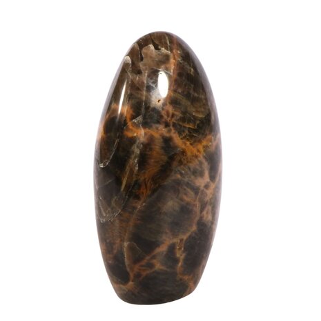 Maansteen (zwart) sculptuur 11 x 6,9 x 4,5 cm | 503 gram Maansteen (zwart) sculptuur 11 x 6,9 x 4,5 cm | 503 gram