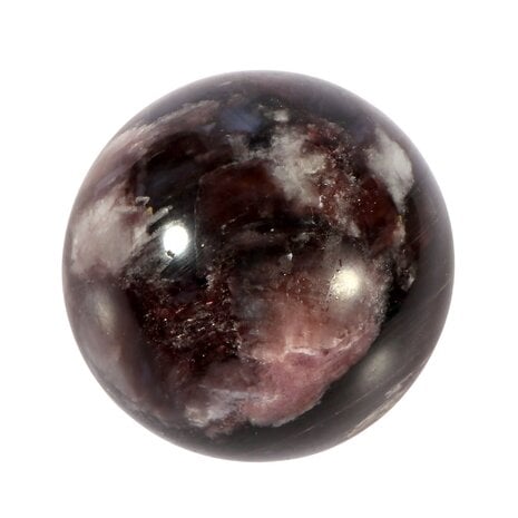 Lepidoliet A-kwaliteit bol 56 mm | 248 gram