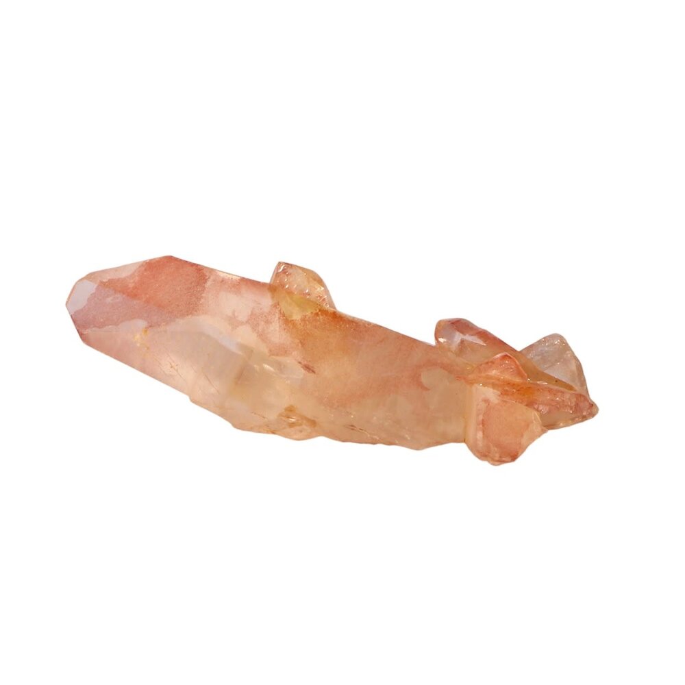 Lemurisch zaad kristal (roze) cluster (zelfhelend) 4,5 x 12 x 6,2 cm / 189 gram